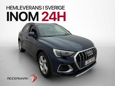 Audi Q3 35 TFSI 150hk Proline Cockpit Värmare Drag Sensorer