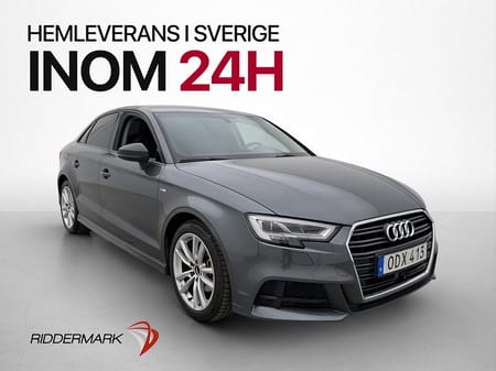 Audi A3 Sedan 2.0 TDI 150hk S Line Cockpit Navi Adaptiv-Fart