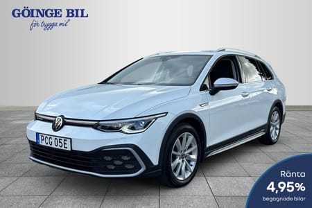 Volkswagen Golf Alltrack 2.0 TDI 4Motion Drag/ Rattvärme/ Värmare/ AdaptivFarthållare