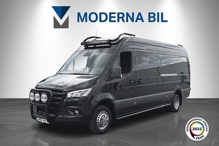 Mercedes-Benz Sprinter 519 CDI Panel Van Mixto 190hk Crossbuss Moms Drag B-kort Påkostad