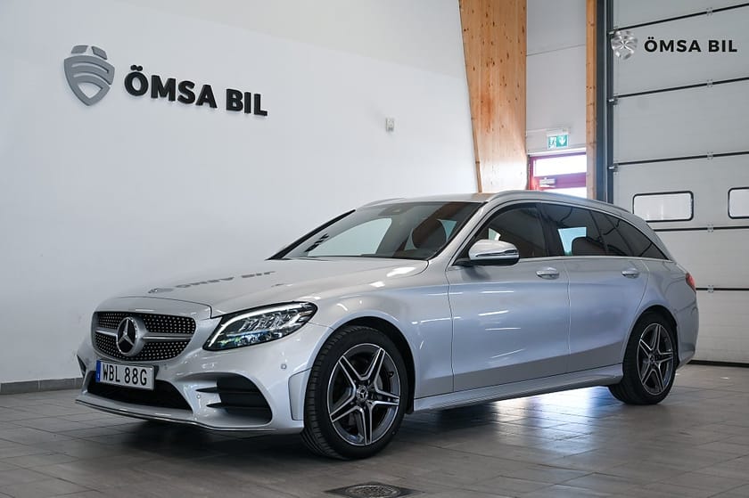 Bild 1 av Mercedes-Benz C 220 T d 4MATIC AMG Line Carplay Kamera Drag 194hk