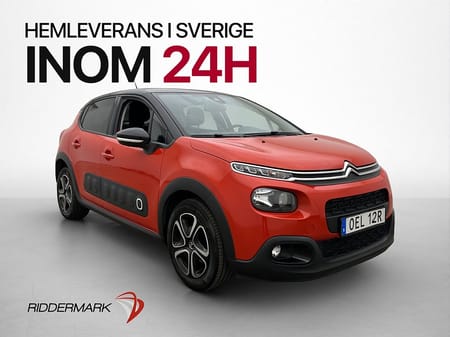 Citroën C3 1.2 PureTech CarPlay P-Sensorer Bluetooth AC
