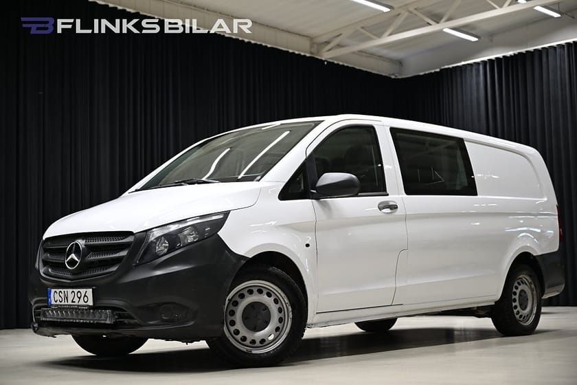 Bild 2 av Mercedes-Benz Vito Mixto 114 CDI 4MATIC 3.2t 136HK Lång|Automat|Drag|Värmare