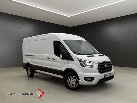 Ford Transit 350 L3H2 Limited Ny-Kamrem Värmare Drag Kamera Moms