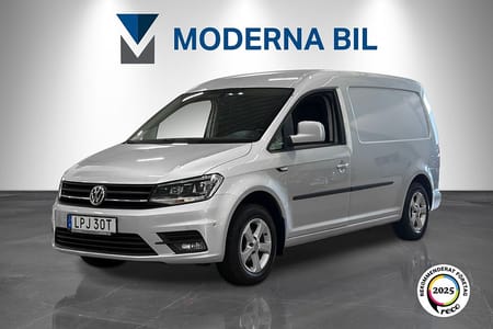 Volkswagen Caddy Maxi Van 2.0 TDI 102hk Aut Lång Drag B-kam D-värm V-inredd
