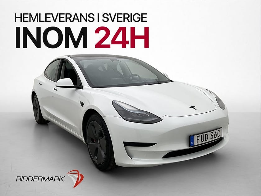 Bild 4 av Tesla Model 3 Standard Range Värmepump Autopilot Svensksåld
