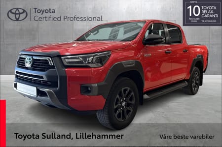 Toyota Hilux Dobbelcab INV.X, UNDERSTELLSBEH. TRUXEDO, SKINN, ACC++