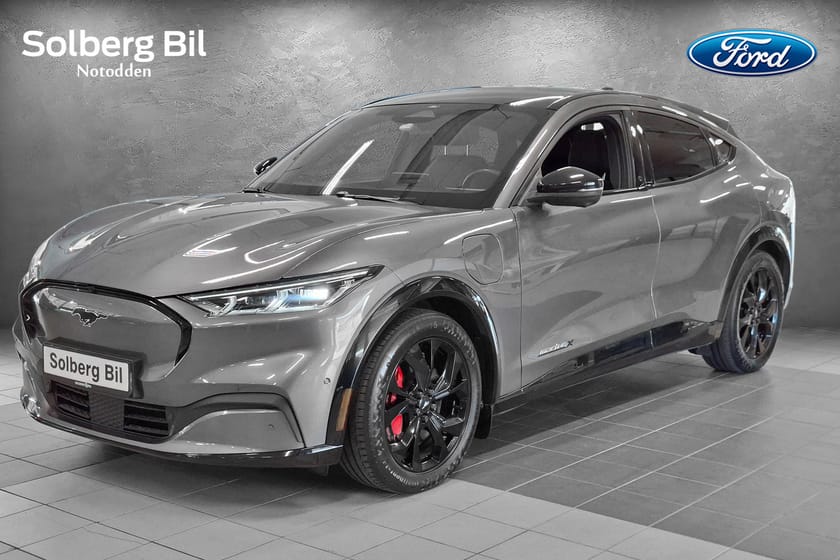 Bilde 1 av Ford Mustang Mach-E Long Range AWD Range/540km/Awd/H.feste/Pano/360/ACC/Rattvarme++
