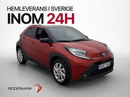 Toyota Aygo X 1.0 VVT-i CVT Pulse Kamera Navi 0,5l/mil 72hk