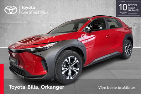 Toyota bZ4X Active, lav km, servicehistorikk