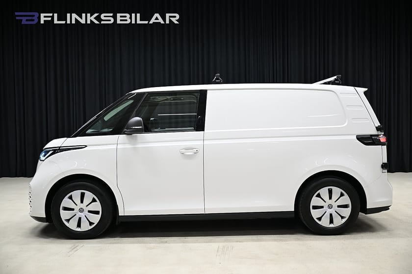 Bild 3 av Volkswagen ID. Buzz Cargo 204HK 82kWh Drag|Backkamera|Lågmil|Leasbar