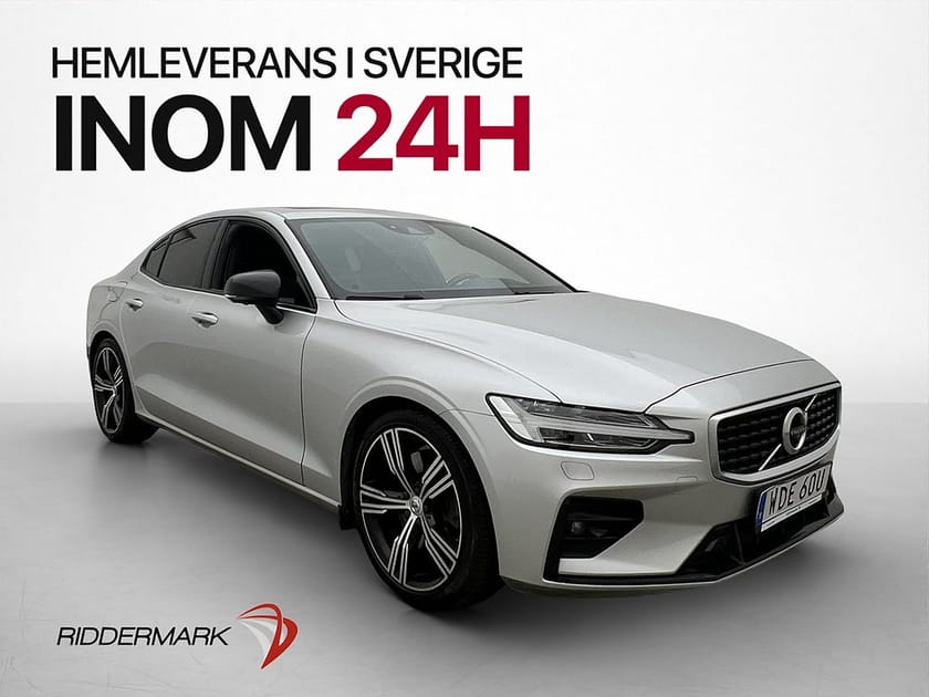 Bild 1 av Volvo S60 T5 250hk R-Design VOC Värmare Panorama 360° HUD