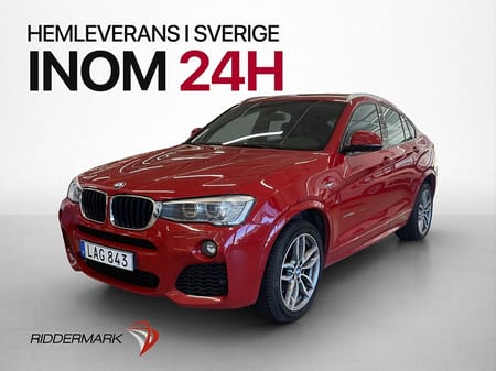 BMW X4 xDrive20d 190hk M Sport Dragkrok HiFi Navi 0.52/Mil