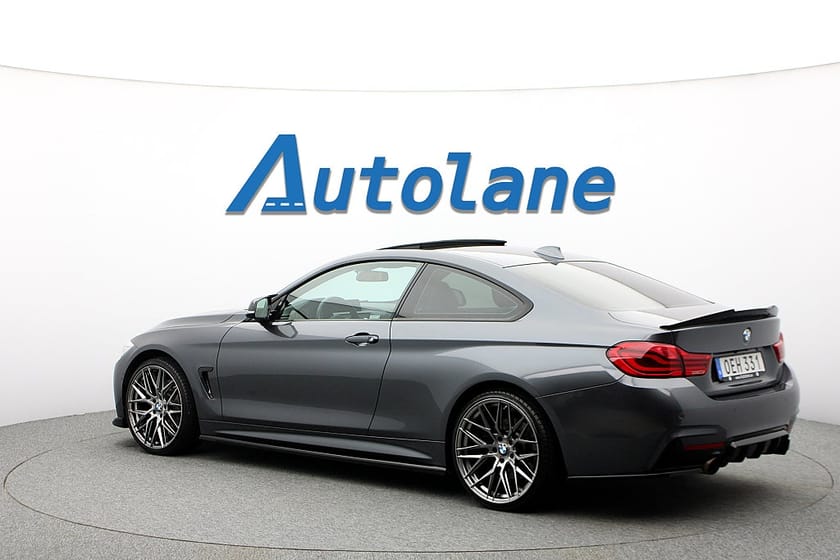 Bild 5 av BMW 435d xDrive Coupé M-Sport, H/K, Taklucka, 360°, HUD 313hk