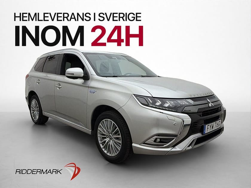 Bild 1 av Mitsubishi Outlander PHEV 4WD 224hk Business X 360° Skinn