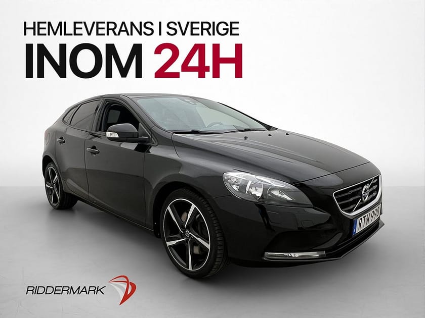 Bild 1 av Volvo V40 D2 120hk VOC Värmare PDC CitySafety 0.38 l/mil
