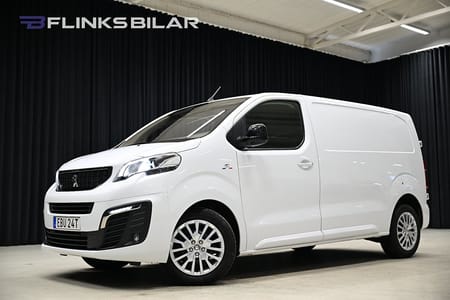 Peugeot Expert Utökad Last 177HK Automat|Nedlackad|Drag|Värmare|Backkamear|Leasbar