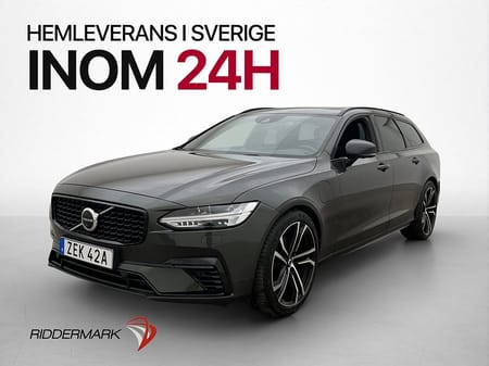 Volvo V90 Recharge T8 AWD R-Design B&W Pano Värm Drag 360°