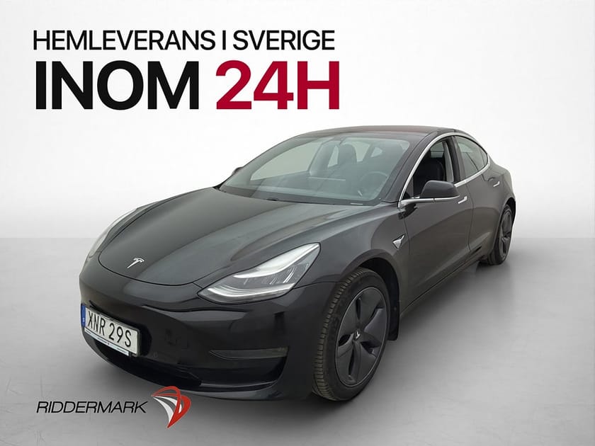 Bild 3 av Tesla Model 3 Long Range AWD Panorama Kamera Navi Svensksåld