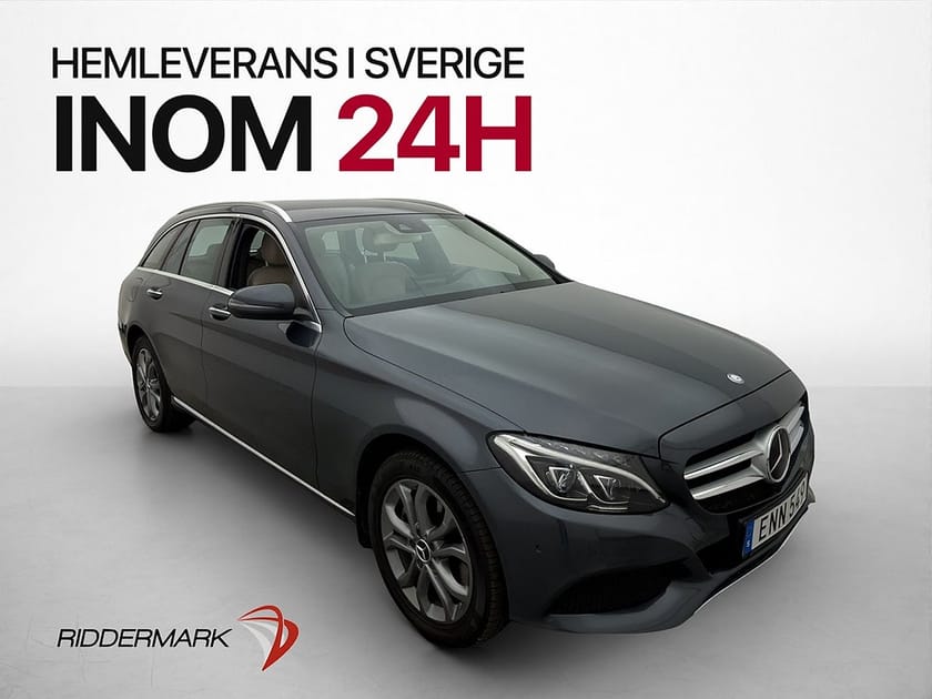 Bild 1 av Mercedes-Benz C 250 T d 4MATIC 4M Avantgarde Drag Värm Kamera Burm
