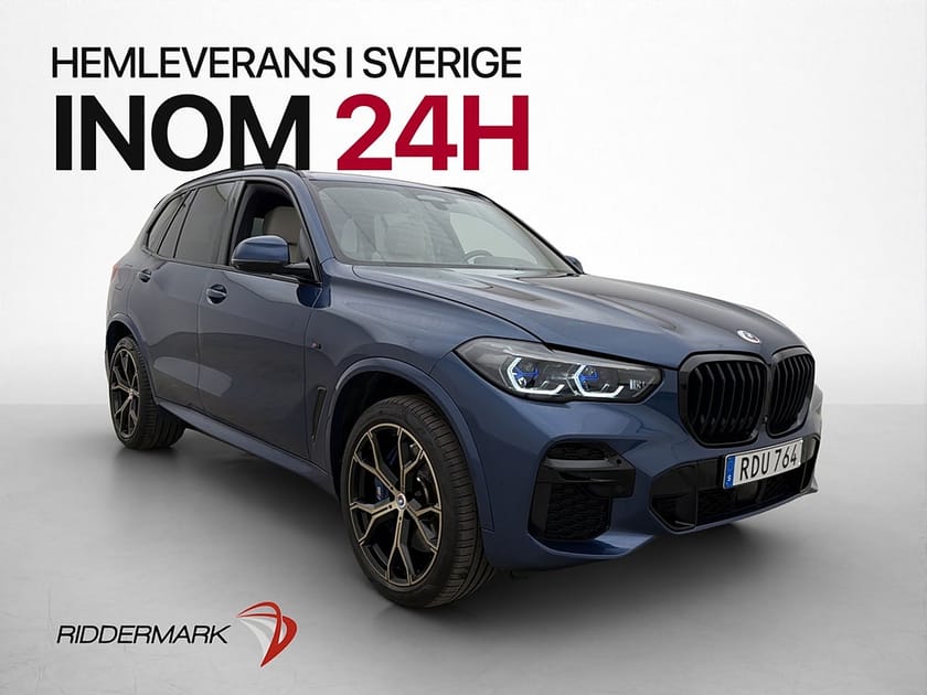 Bild 3 av BMW X5 xDrive45e iPerformance M Sport En-Bruk B&W Pano-Sky Luft Night 360