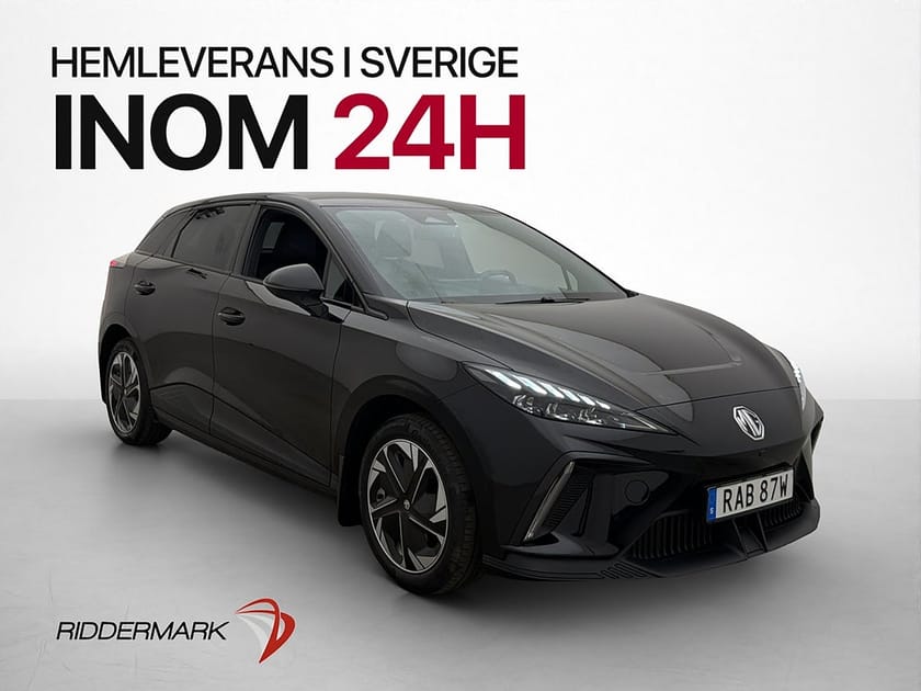 Bild 1 av MG 4 Electric Long Range 64 kWh Luxury Värmepump 360° Rattvärme MOMS