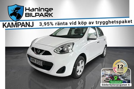 Nissan Micra 1.2 SUPERDEAL 3.95% / LÅGMILAD / KAMKEDJA