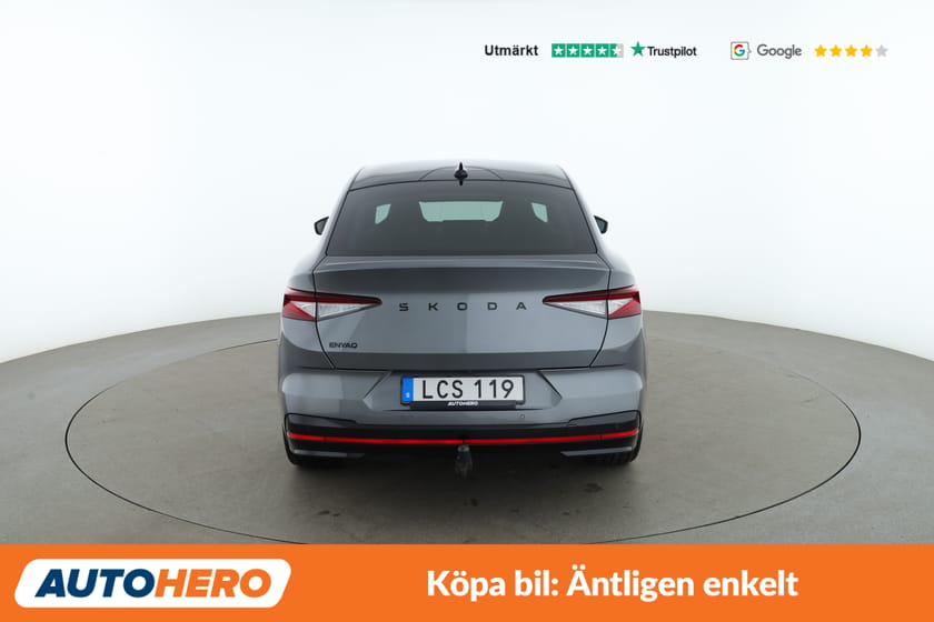 Bild 1 av Škoda Enyaq Coupé RS AWD Lounge / Pano, Canton, HUD, Drag,