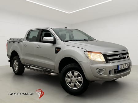 Ford Ranger Dubbelhytt XLT 2.2 4x4 Värmare Dragkrok ALMECO Farthållare
