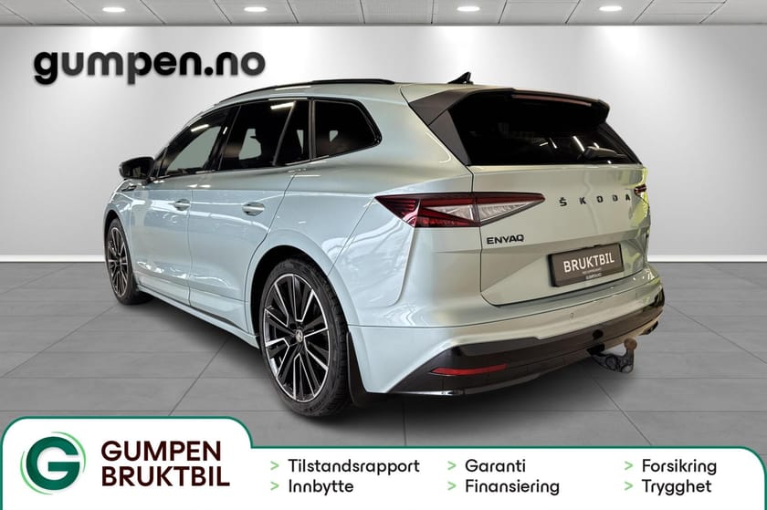 Bilde 3 av Škoda Enyaq iV 80x fe arctic silver