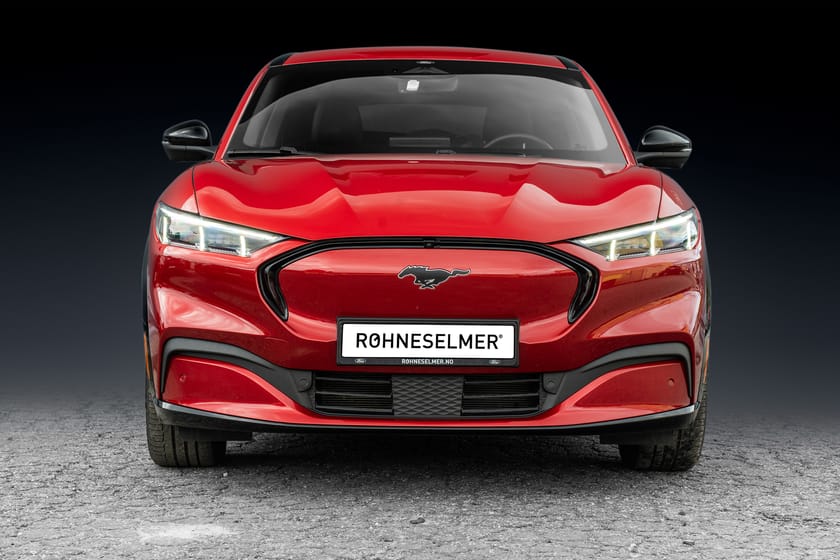 Bilde 3 av Ford Mustang Mach-E Long Range LR|RWD|B&O|360|ACC|610KM|Innbytte!