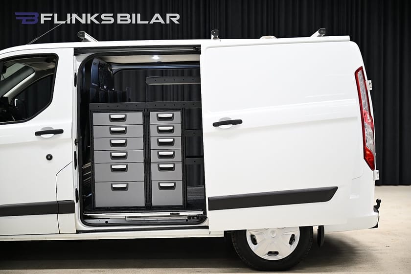 Bild 5 av Ford Transit Custom 300 130HK Automat|LED|Servicebil|Dubbeldörr|SeUtr!