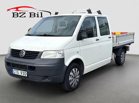 Volkswagen Transporter Chassi Dubbelhytt