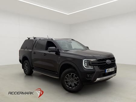 Ford Ranger Dubbelhytt Wildtrak 240hk e-4WD Cockpit B&O Drag Kåpa MOMS