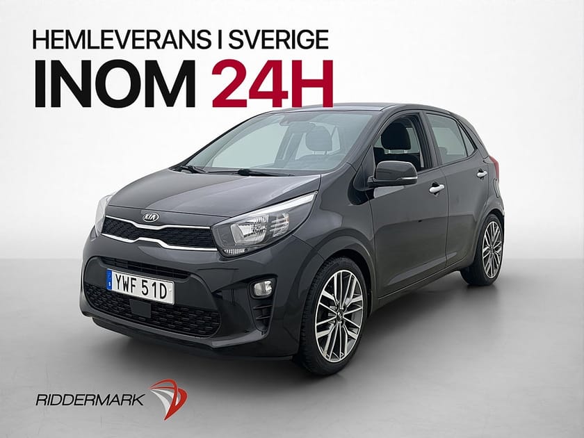 Bild 3 av Kia Picanto 1.0 MPI 67hk Advance Kamera Rattvärme CarPlay