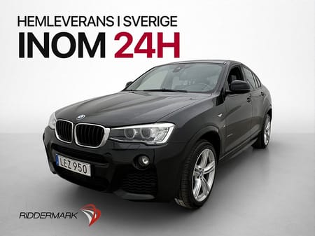 BMW X4 xDrive20d M Sport Taklucka H/K Värmare Navi Dragkrok