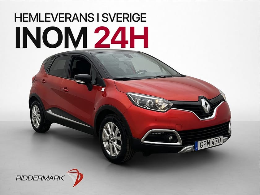 Bild 1 av Renault Captur 0.9 TCe 90hk Dynamique Navi Sensorer H-Skinn