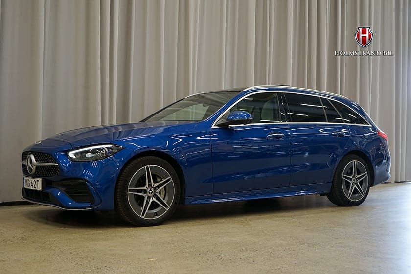 Bild 4 av Mercedes-Benz C 300 T e AMG Premium Plus Drag Pano Burmester 360-kamera