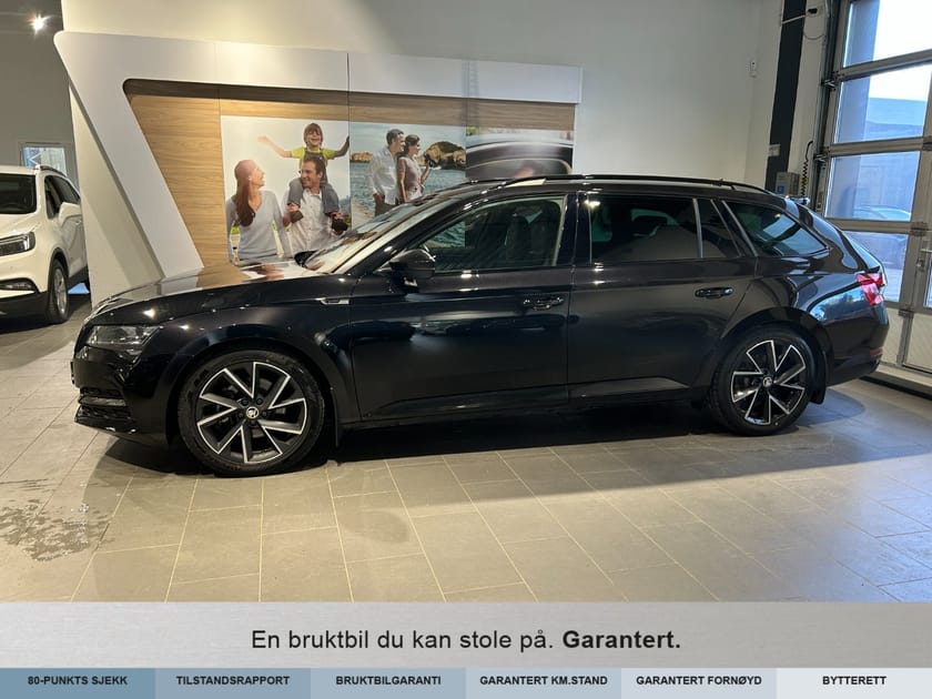 Bilde 3 av Škoda Superb Stasjonsvogn Sup3fl stv sportl d2004x4dsg