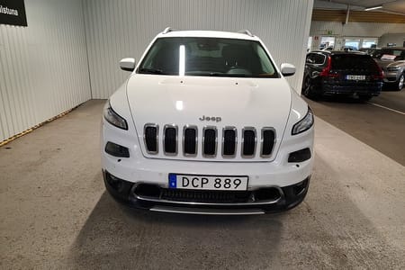 Jeep Cherokee 2.2 CRD 4WD Helskinn,Drag,GPS,Ventilerade Säten