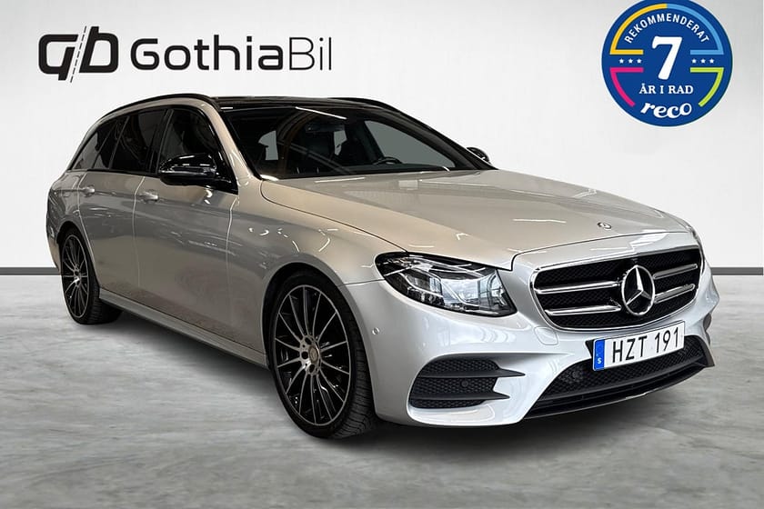 Bild 3 av Mercedes-Benz E 250 T 9G-Tronic AMG Line Burmeister Panorama Dragkrok
