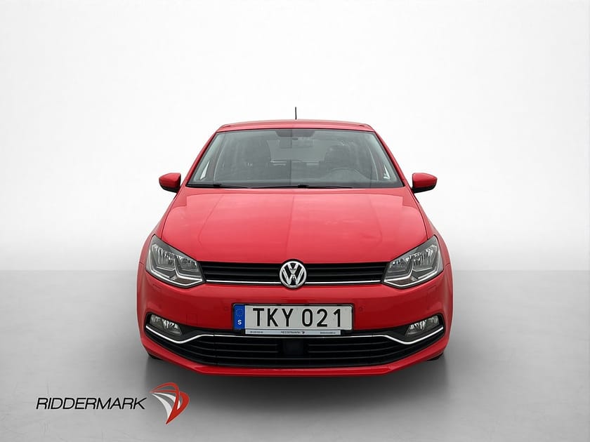 Bild 2 av Volkswagen Polo TSI 90hk P-Sensorer Bluetooth Farthållare