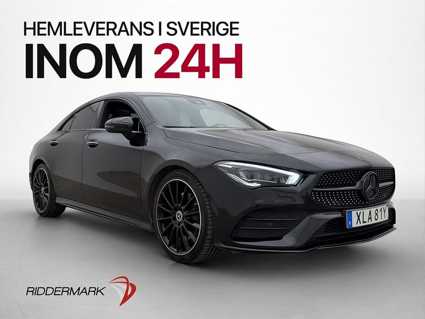 Bild 1 av Mercedes-Benz CLA 220 4MATIC C220 4M 190hk AMG Wide Burmeister T-lucka