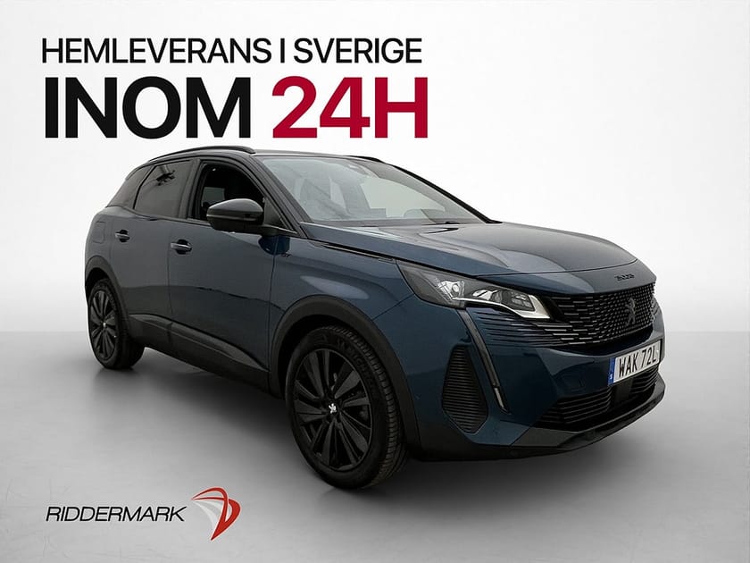 Bild 1 av Peugeot 3008 GT 1.2 131hk Kamera CarPlay Navigation