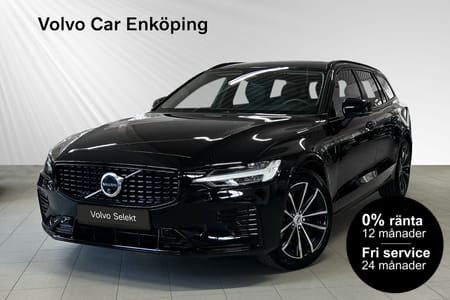 Volvo V60 T6 Plus Dark Nordic Edt Drag 360 kamera 0% RÄNTA