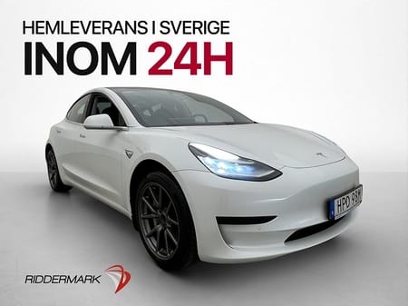 Tesla Model 3 Standard Range Plus Dragkrok Svensksåld