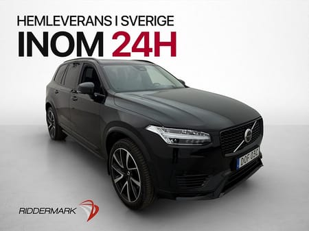 Volvo XC90 7 Säten Recharge T8 AWD Ultimate Dark 7-Sit Pano H/K Drag