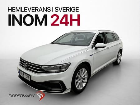 Volkswagen Passat Sportscombi GTE 218hk P-Värm P-Sensorer Navi CarPlay