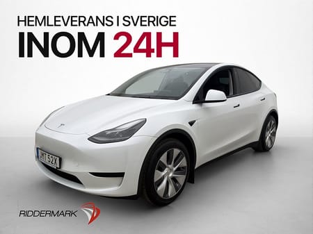 Tesla Model Y Standard Range RWD Pano Skinn Dragkrok 1Ägare Moms