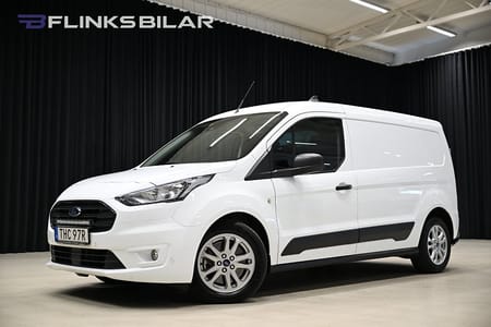 Ford Transit Connect 210 LWB L2 120HK Automat|Inredd|Värmare|Lågmil|Leasbar